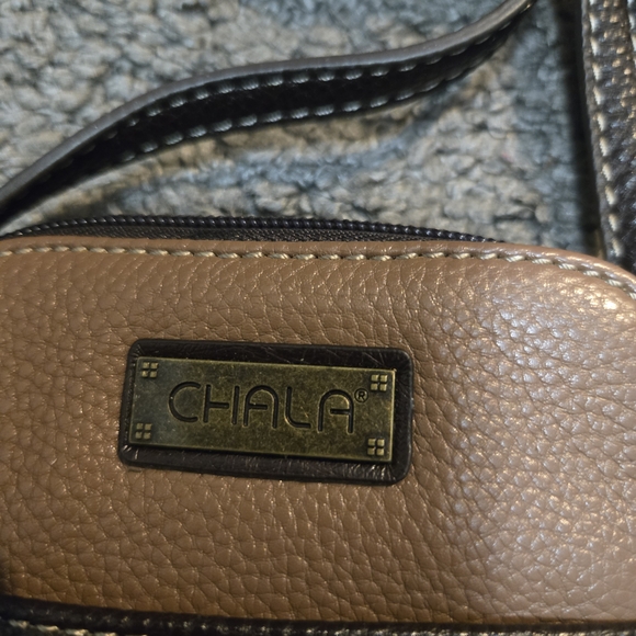 Chala Brown and Black Crossbody Bag - Picture 2 of 5